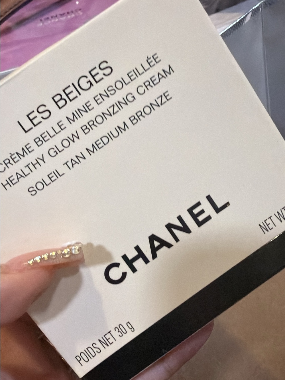 CHANEL Les Beiges Healthy Glow Bronzing Cream - Medium Bronze (Tan/Bronze)